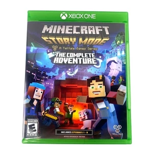 Minecraft Story Mode The Complete Adventure Microsoft Xbox One 2016 Telltale - Picture 1 of 4