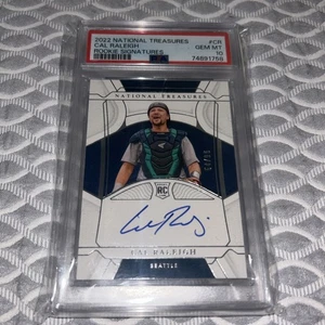 2022 National Treasures Cal Raleigh Rookie Signatures Auto /99 PSA 10 POP 1 - Bild 1 von 10