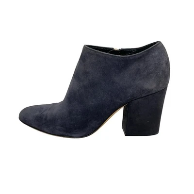 Auténticas botas para mujer Sergio Rossi - de gamuza gris oscuro Foto 1 de 4