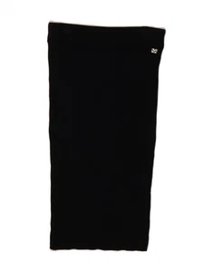 GUESS BY MARCIANO Womens Straight Skirt Small W26 Black Viscose DA56 - Picture 1 of 3