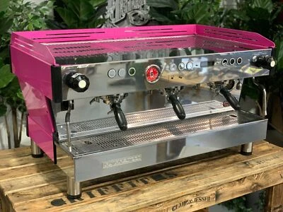 LA MARZOCCO LINEA PB 3 GRUPO CAFETERA ESPRESSO ROSA COMERCIAL CUSTOM CAFE - Imagen 1 de 4