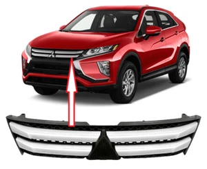 Front Bumper Grille Silver fots MITSUBISHI ECLIPSE CROSS 2017-2020 - Picture 1 of 3