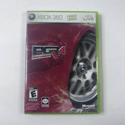 Project Gotham Racing 4 Microsoft Xbox 360, 2007 Complete CIB PGR 4 VG Condition - Image 1 of 4