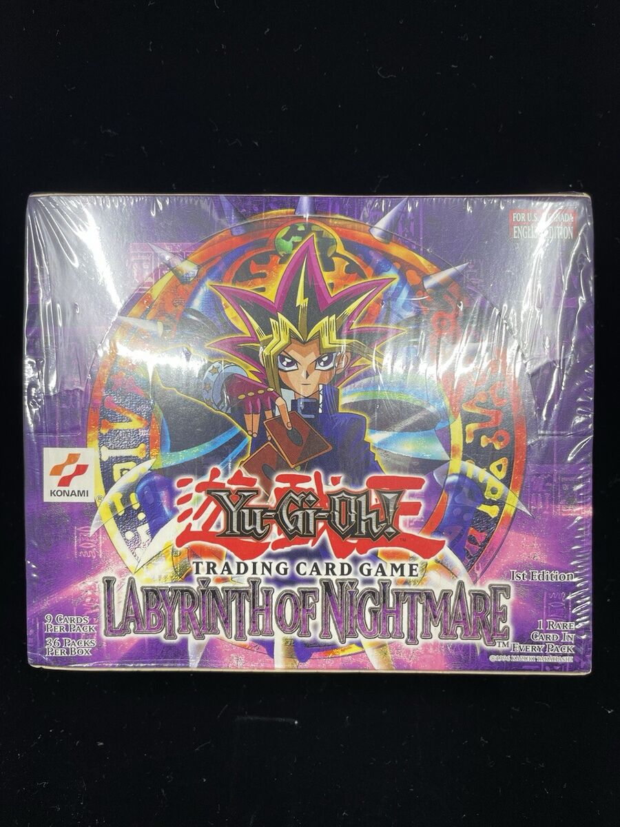 Yu-Gi-Oh! TCG Labyrinth of Nightmare Sealed Collectible Card Yu-Gi-Oh! TCG Labyrinth of Nightmare Sealed Collectible Card