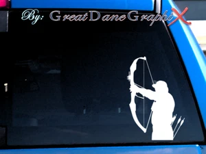 Arco compuesto estilo cazador #2 - calcomanía de vinilo pegatina - elección de color - ALTA CALIDAD - Imagen 1 de 2