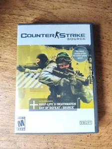 COUNTER STRIKE SOURCE PC Half Life 2 Deathmatch Day Of Defeat 2005 Computer Game - Picture 1 of 5