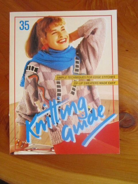 KNITTING GUIDE MAGAZINE NO. 35      GREAT **** MUST SEE - Image 1 of 1