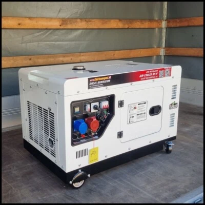 SILENT AVR geregelter Diesel Stromerzeuger 8kW sehr Leise und EURO 5 Generator - Bild 1 von 4