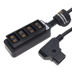 Cable divisor de grifo D, D-tap a 4 D-tap P-tap divisor para fotografía potencia 2 m - Imagen 1 de 5