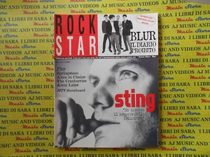 rivista ROCKSTAR 3/1996 Springsteen Alice In Chains Blur Sting Velvet No cd - Picture 1 of 1