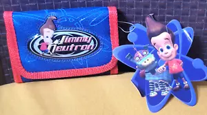 NEW WITH TAGS JIMMY NEUTRON WALLET BLUE AND RED NICKELODEON - Picture 1 of 4