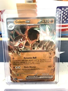 Pokemon Golem ex 076/165 151 Scarlet & Violet Double Rare - Bild 1 von 2