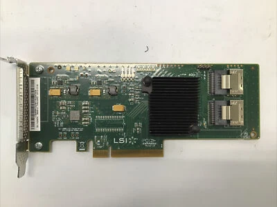 Tarjeta Controladora Raid LSI SAS9201-8I 6Gbps SAS/SATA PCI 9201-8i Foto 1 de 3