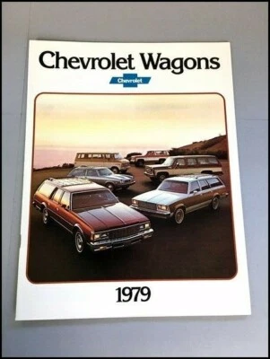 1979 Chevrolet Station Wagon Sales Brochure Catalog  Impala Caprice Malibu Monza Foto 1 de 4