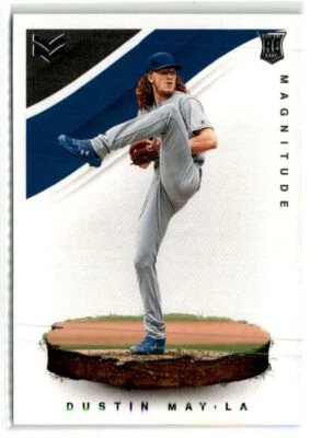 Dustin May Los Angeles Dodgers 2020 Panini Chronicles Magnitude #17 - Image 1 of 2