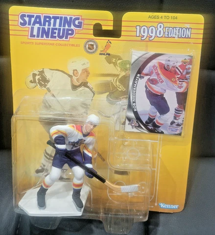 1998 ROB NIEDERMAYER FLORIDA PANTHERS NHL HOCKEY STARTING LINEUP FIGURE & CARD Cover