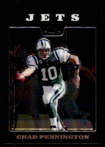 2008 Topps Chrome Chad Pennington . New York Jets #TC4