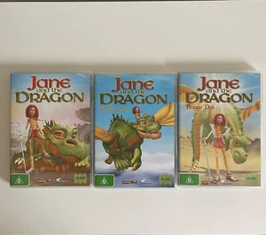 Jane and the Dragon, Dragon Diva, Dragon Rules DVDs R4 Set of 3 - Picture 1 of 10