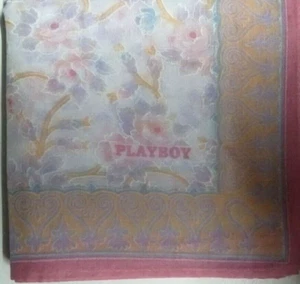 HANDKERCHIEF VINTAGE CLASSIC POCKET SQUARE COTTON 18" HANKY SCARF - Picture 1 of 3