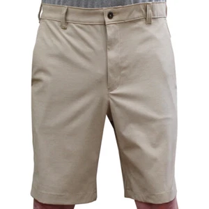 IZOD Golf Men's Straight Fit 9" Flat Front Performance Shorts, New - Picture 1 of 11
