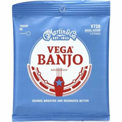 Martin V720 Vega 4-String Tenor Banjo strings, 9-30 - Image 1 of 2