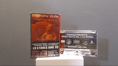 Company Flow - In Stores June 99 - Cassette Sampler Rawkus DJ Spinna 1999 - Image 1 of 2