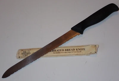 Cuchillo de pan dentado The Pampered Chef de colección hoja de acero inoxidable afilado Foto 1 de 4