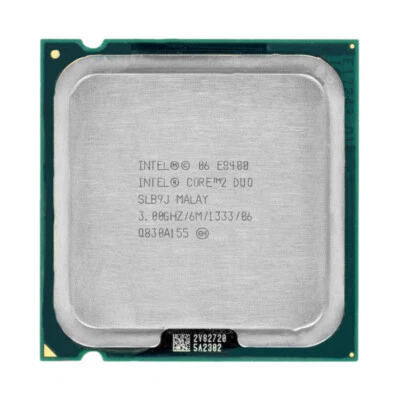 Intel Core 2 Duo E8400 3GHz SLB9J LGA775 - Image 1 of 2