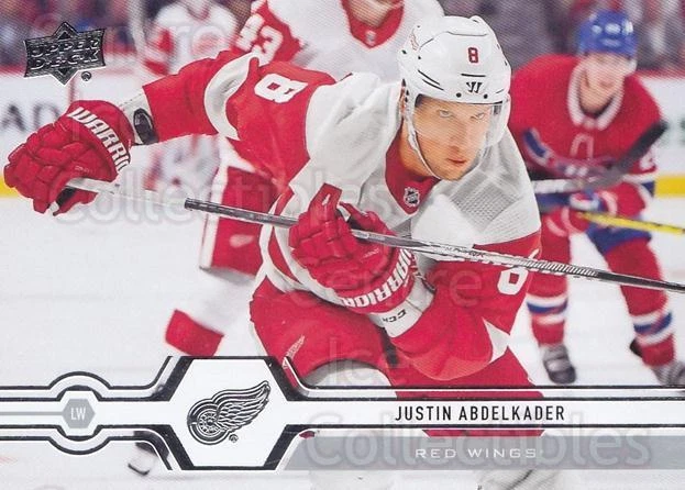 2019-20 Upper Deck #277 Justin Abdelkader - Image 1 of 1