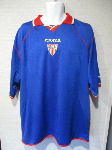 sevilla fc jersey joma vintage 100% authentic 2001-2002 LARGE Cover