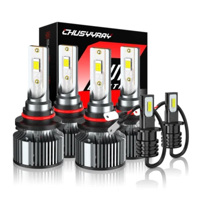 Para For BMW 325i 325is 1988-1988 1989 6X LED faro + bombillas de luz antiniebla Foto 1 de 4