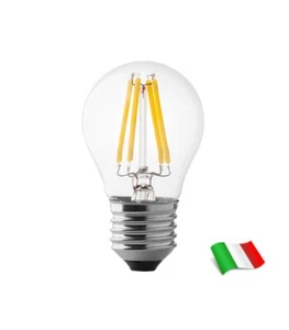 Lampadina a Filamento LED E27 G45 4W 3000K° Wiva - Picture 1 of 1