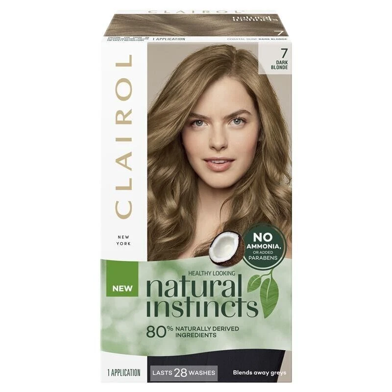 Natural Instincts 7 Coastal Dune, Dark Blonde Color No Ammonia Vegan Glossy Dye - Image 1 of 1