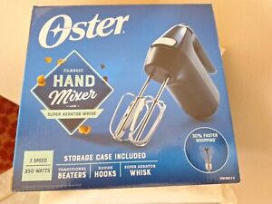Oster Classic Hand Mixer With Super Aerator Whisk 7 Speed 250 Watts