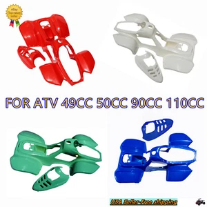 BODY KIT PLASTIC FOR ATV 49CC 50CC 90CC 110CC RICARDO JCL ROKETA QUAD FAIRINGS - Picture 1 of 14