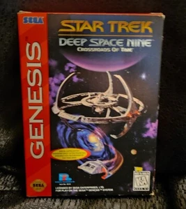 Star Trek Deep Space Nine: Crossroads Of Time 1995 SEGA Genesis CIB With Manual  - Picture 1 of 11