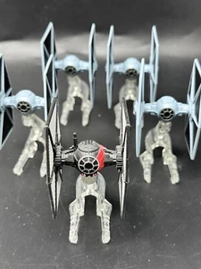 Collection Of Hot Wheels First Order Tie Fighters, Set of 5. Includes All Stands - Picture 1 of 9
