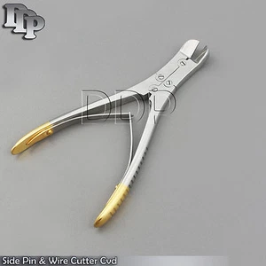 SIDE PIN & WIRE CUTTER CVD 18CM ORTHOPEDIC SURGICAL INSTRUMENT - Picture 1 of 3