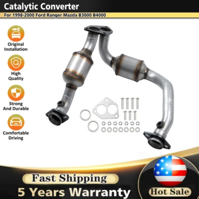 Rear Catalytic Converter 53316 for 1998 1999 2000 Ford Ranger Mazda B3000 B4000 - Imagem 1 de 4