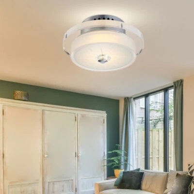 LED Design Illuminazione Luce Glas-Muster Coprire Lampada Salotto Dormire Sala - Immagine 1 di 4