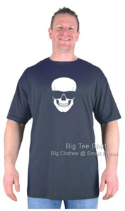 Camiseta grande para hombre BTS Chillin Skull tallas M a 8XL + EXTRA LARGA ALTA - Imagen 1 de 4