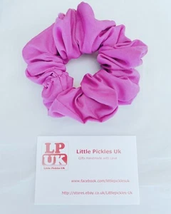 Accessoires, Haar Scrunchies, Handarbeit, Fun, Mauve - Bild 1 von 1