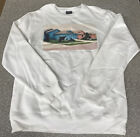 Edward Scissorhands Topiary White Pullover Crew Sweatshirt Womens Size XL