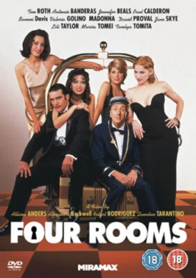 Four Rooms DVD (2011) Tim Roth, Rockwell (DIR) cert 18 FREE Shipping, Save £s - Image 1 of 2