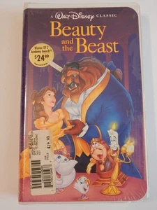 Beauty and The Beast VHS 1992 - Walt Disney's Black Diamond - Imagen 1 de 2