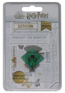 Harry Potter Limited Edition Slytherin House Pin Badge - Picture 1 of 4