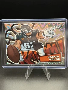 💎🦅🦅2025 Panini Absolute Jason Kelce HORIZONTAL KABOOM! SSP Eagles CASE HIT🔥 - Picture 1 of 10