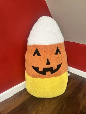 Cute Halloween Candy Corn Jack-O’-Lantern Giant Plush ￼￼ - Image 1 of 3