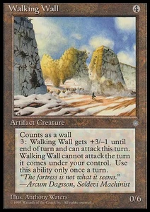 MTG WALKING WALL PLAYED - MURO CHE CAMMINA - IA - MAGIC - Picture 1 of 1
