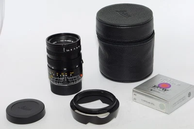 Lente Leica Tri-Elmar-M 28-35-50 mm f4 ASPH para cámaras Leica M. V2. E46. Capucha. Foto 1 de 4